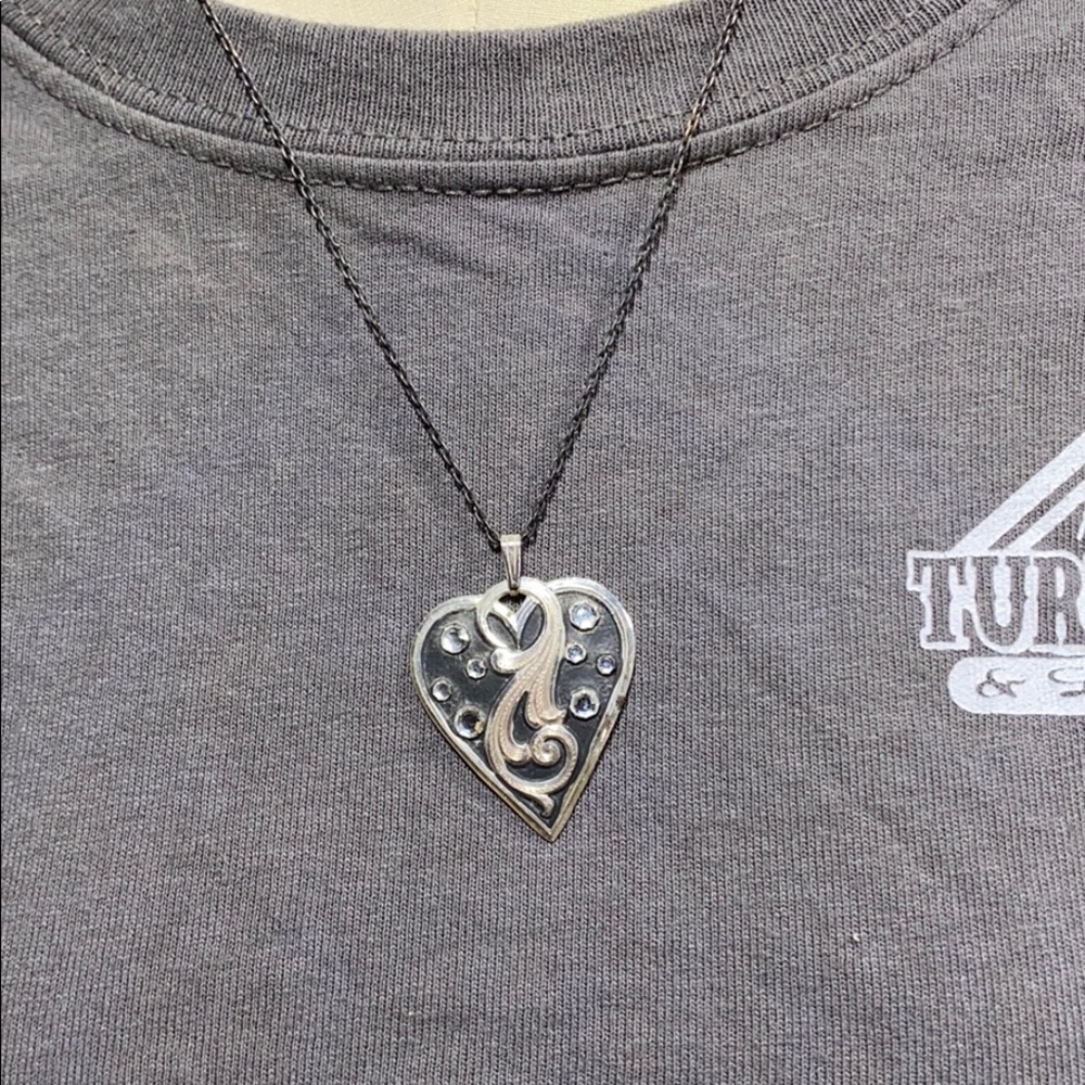 Montana silversmith heart necklace